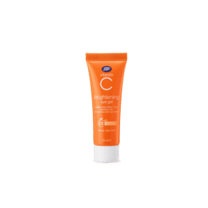 Boots Vitamin C Brightening Eye Gel 15ml tube front packaging