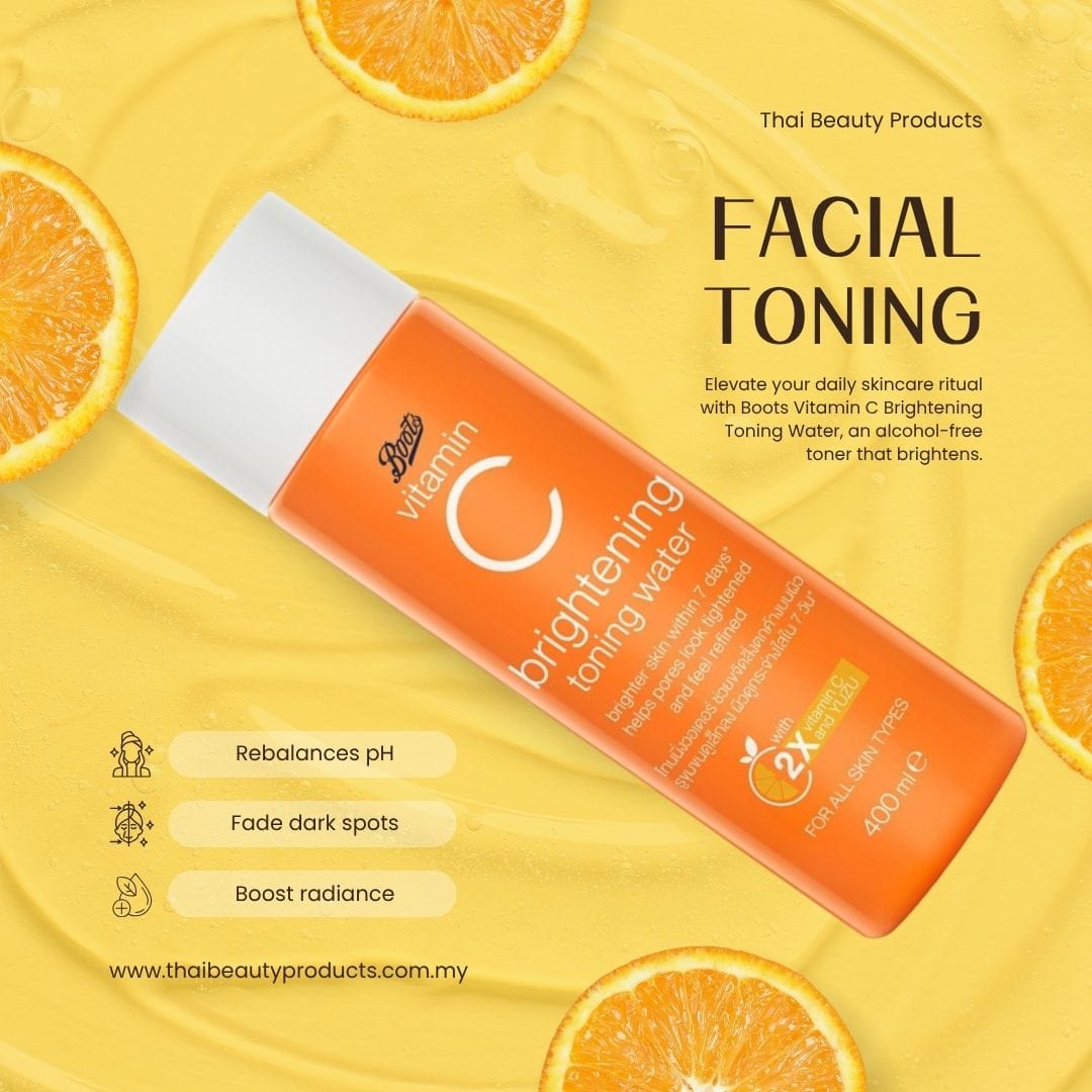 Boots Vitamin C Brightening Toning Water