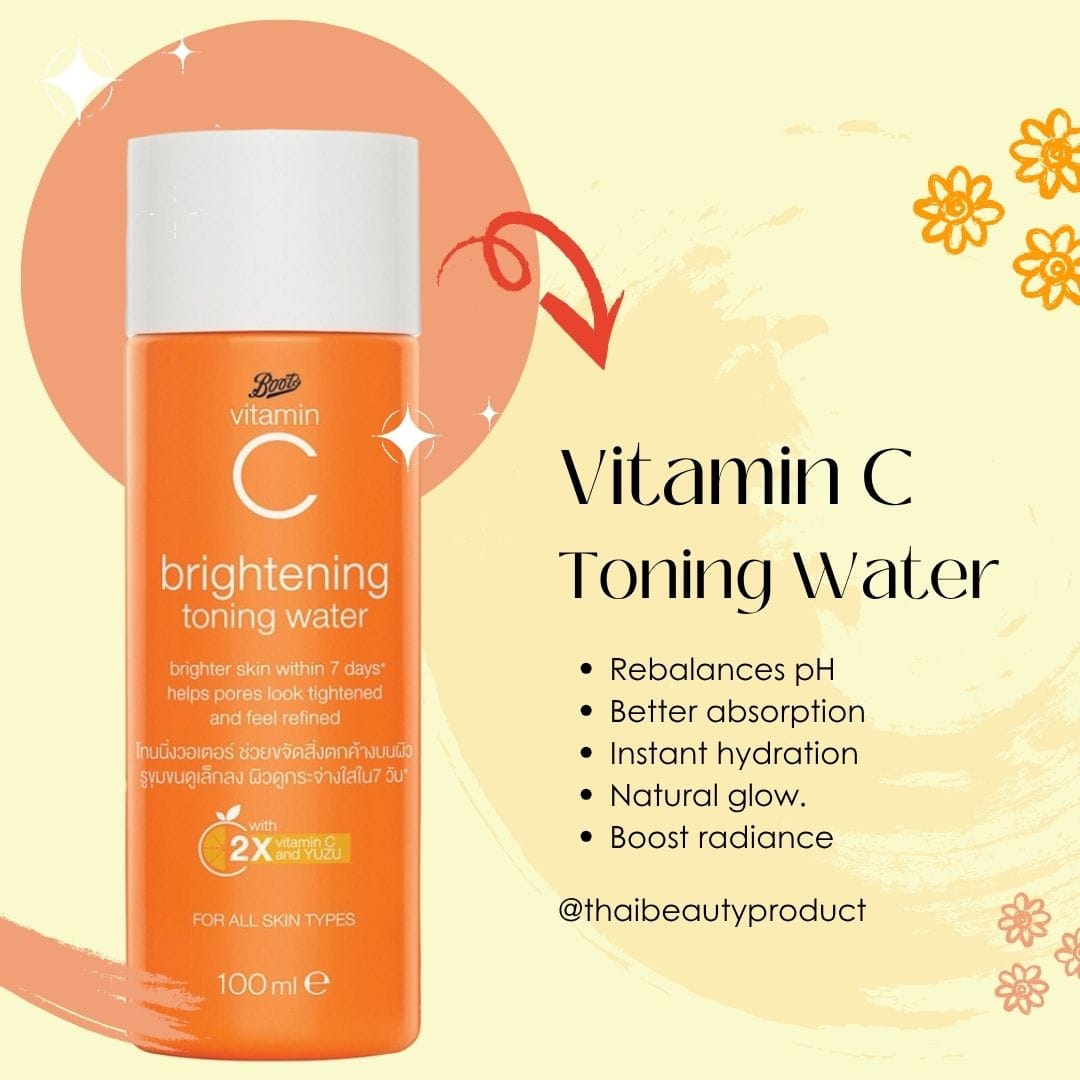 Boots Vitamin C Brightening Toning Water